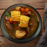 Sancocho de Costilla de res - Fin de Semana (Hearty beef and vegetable soup - Weekend)